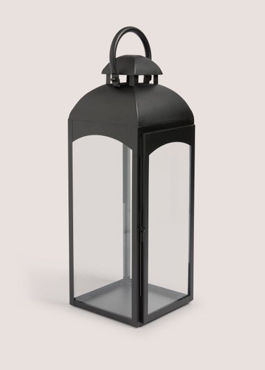 Black Large Lantern (13cm x 12cm x 53cm)