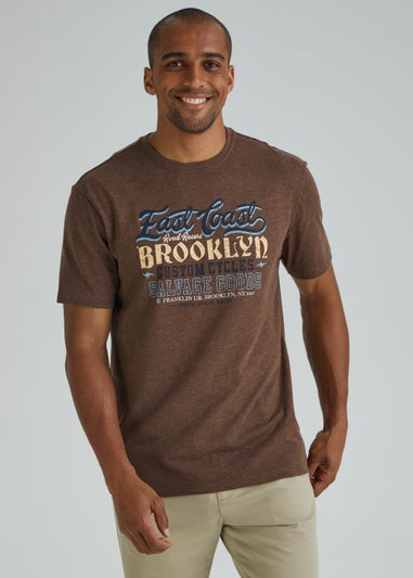 Brown East Coast T-Shirt