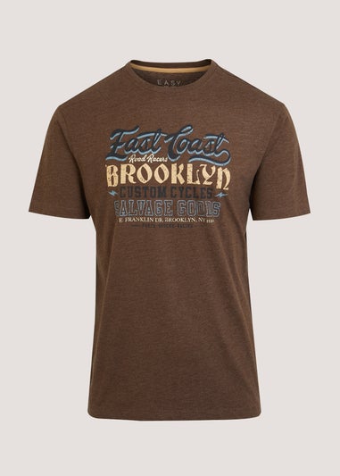 Brown East Coast T-Shirt