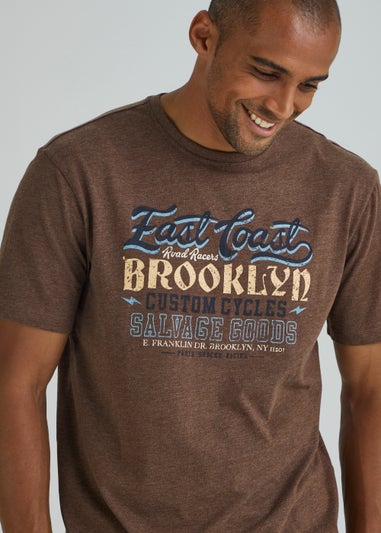 Brown East Coast T-Shirt