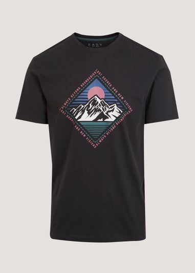 Graphite Beyond Boundaries Graphite T-Shirt