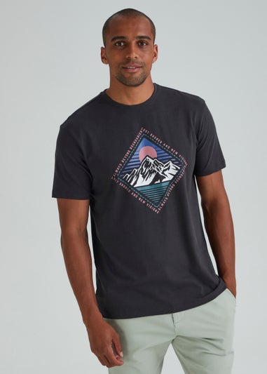 Graphite Beyond Boundaries Graphite T-Shirt