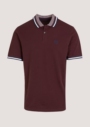 Red Tipped Polo Shirt