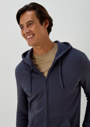 Graphite Zip Up Hoodie