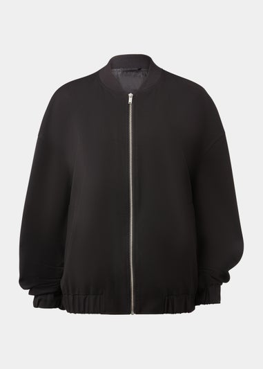 Black Bomber Jacket