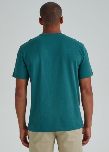 Teal Essential Crew Neck T-Shirt