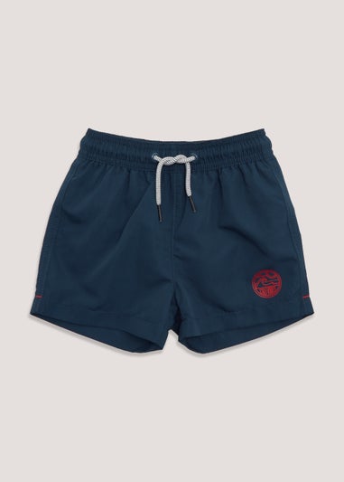 Boys Navy Swim Shorts (9mths-4yrs)