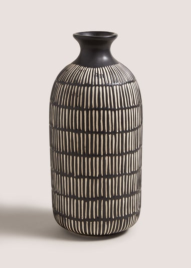 Monochrome Ceramic Vase