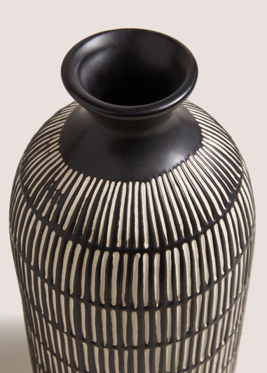 Monochrome Ceramic Vase