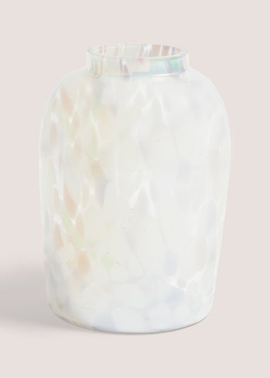 Large Lustre Confetti Vase (15cm x 18cm)