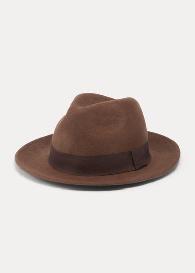 Brown Fedora