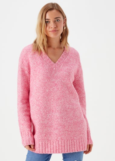 Papaya Petite Pink Twist Jumper