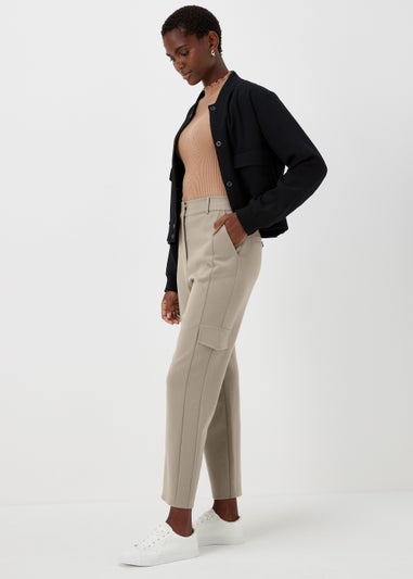 Et Vous Grey Cargo Trousers