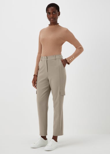 Et Vous Grey Cargo Trousers