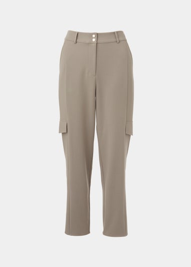 Et Vous Grey Cargo Trousers