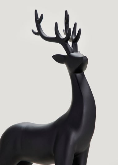 Black Stag Ornament (30cm)