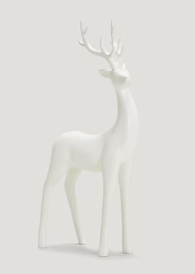 White Stag Ornament (30cm)