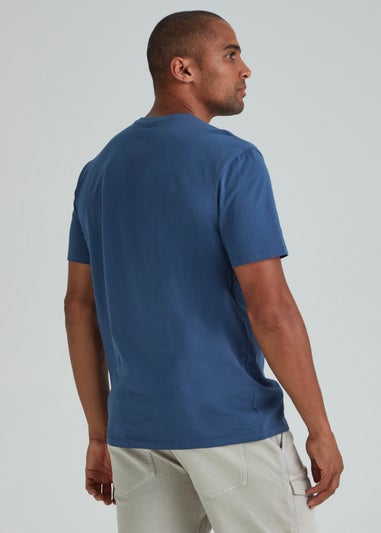 Blue Essential Crew Neck T-Shirt