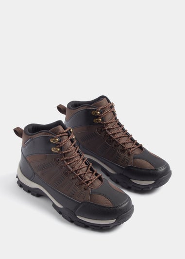 Soleflex Brown Water Resistant Trek Boots