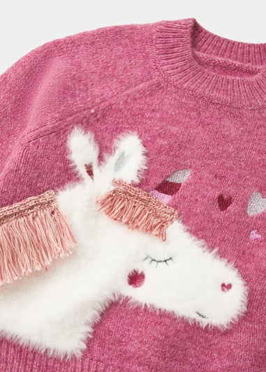 Girls unicorn sale jumper