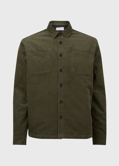 Khaki Cord Overshirt