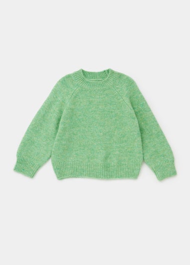 Girls Green Jumper (9mths-6yrs)