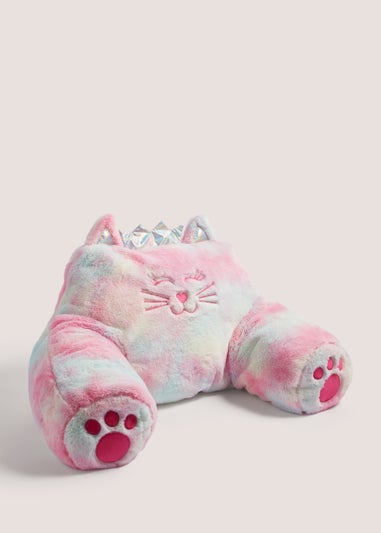 Kids Kitten Cuddle Cushion (70cm x 35cm x 40cm)