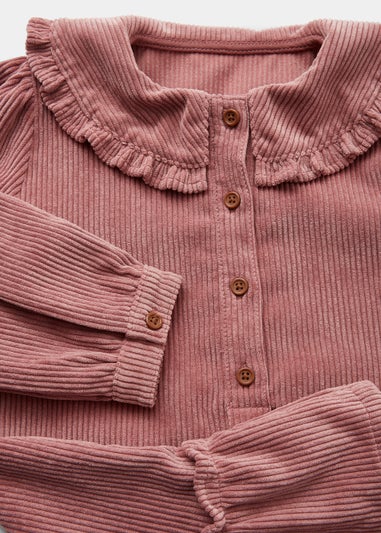 Girls Pink Cord Dress (9mths-6yrs)