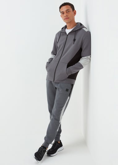 US Athletic Grey Zip Up Hoodie