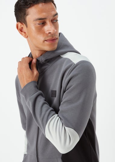 US Athletic Grey Zip Up Hoodie