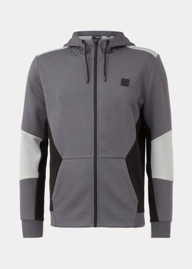 US Athletic Grey Zip Up Hoodie