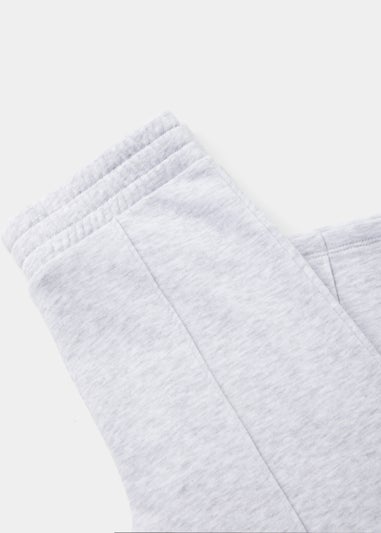 Girls Grey Marl Wide Leg Trousers (7-15yrs)