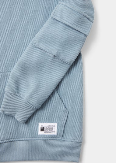 Boys Blue Popcorn Co-Ord Hoodie (4-13yrs)