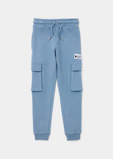 Boys Blue Popcorn Cargo Co-Ord Joggers (4-13yrs)