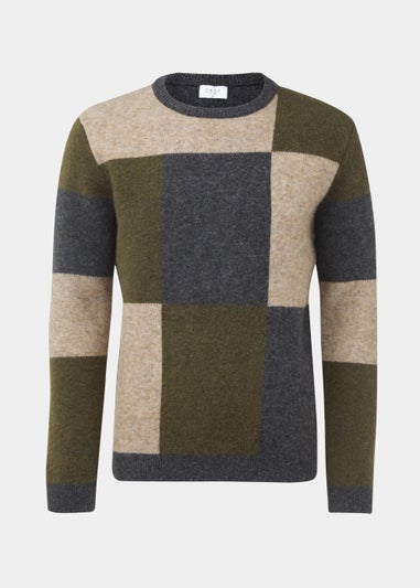 Multicoloured Abstract Block Jumper