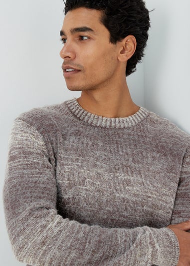 Brown Ombre Jumper