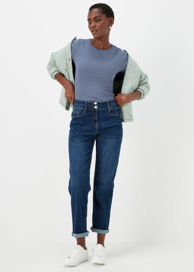 Indigo 3/4 Sleeve T-Shirt