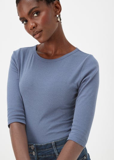 Indigo 3/4 Sleeve T-Shirt