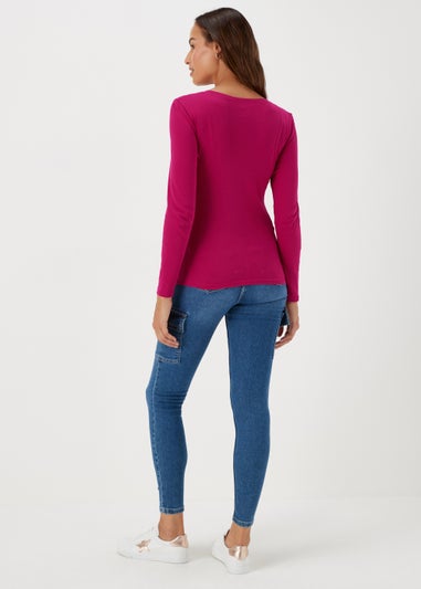 Pink Long Sleeve T-Shirt