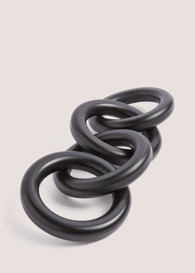 Black Chain Ornament