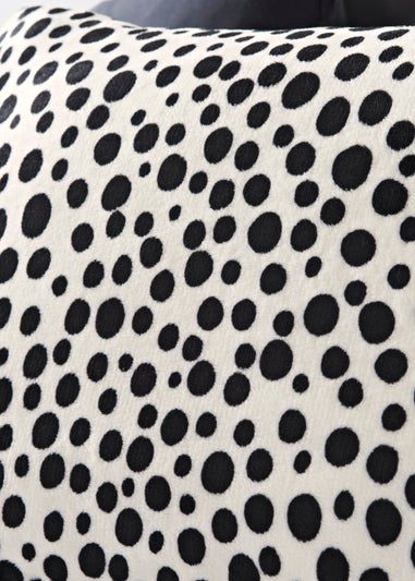 Black & White Dalmatian Fleece Duvet Cover