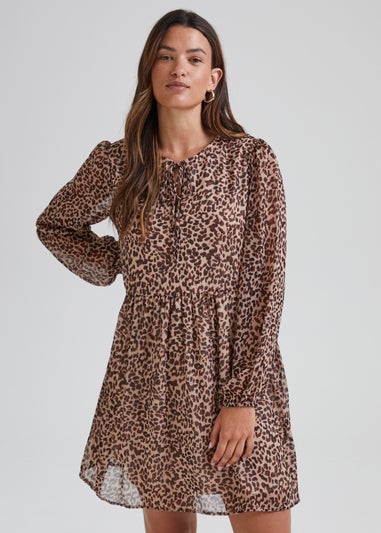 JDY Multicoloured Long Sleeve String Dress