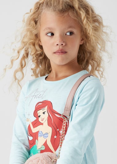 Kids Aqua Disney Ariel Long Sleeve T-Shirt (3-9yrs)