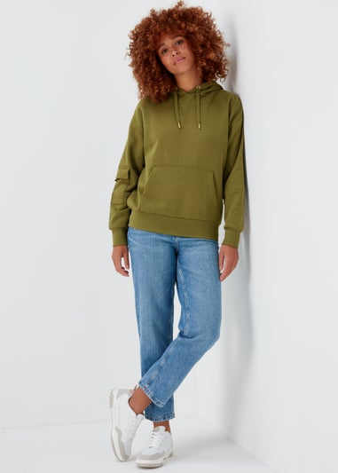 Papaya Petite Green Co-Ord Hoodie