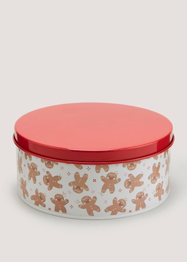 Gingerbread Cake Tin 11cm x 25.5cm Matalan