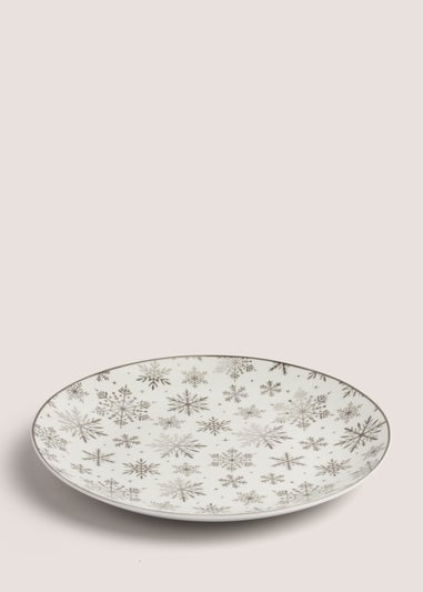 Snowflake Dinner Plate (27cm)