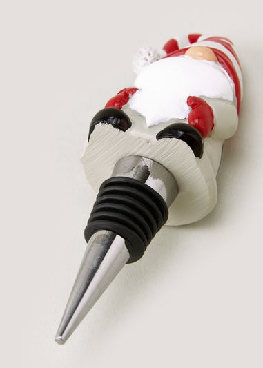 Red Christmas Gonk Bottle Stopper (13cm x 13.5cm)