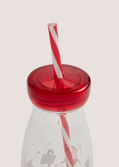 Kids Christmas Milk Bottle (20cm x 7cm)