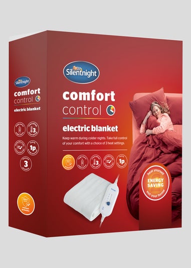 Silentnight White Comfort Control Electric Blanket