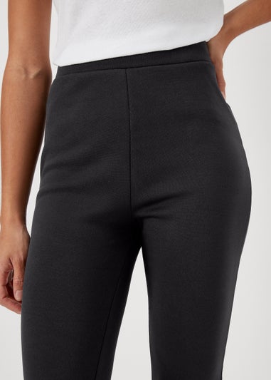 Black Fleece Lined Leggings